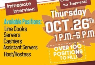 *Fall Festival of Opportunties* 1-5 p.m. * Thursday, October 26th * (Downtown)