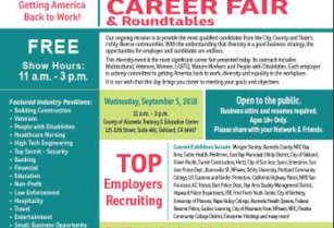 Attention Job Seeker! Huge Career Fair – 100’s of Jobs (Oakland)