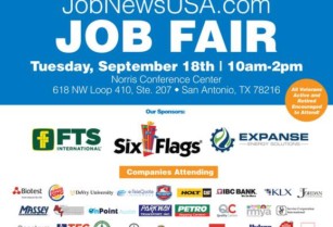 ►► San Antonio JOB FAIR – Sept. 18th – 100s of Jobs!◄◄