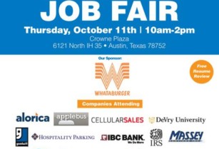►► Austin JOB FAIR – October 11th – 100s of Jobs! ◄◄