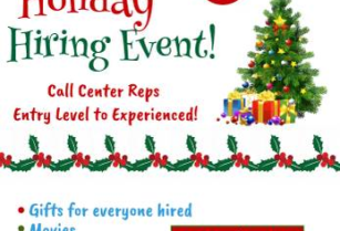 Holiday Hiring Event – Start Monday! (Phoenix)