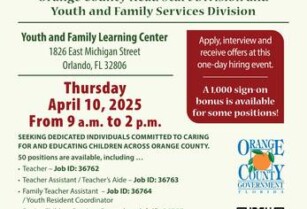 4/10: Orange County Government Job Fair