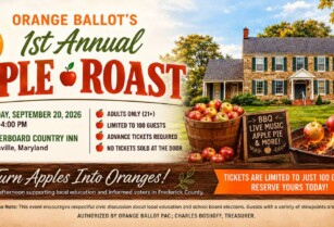 9/20: Orange Ballot’s 1st Annual Apple Roast (Ijamsville)